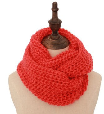 Winter Warm Knitted Snood Scarf In  an Assortment of Exquisite Colours - BELLADONNA