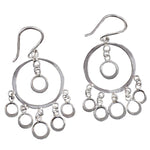 Dainty Chandelier Solid .925 Sterling Silver Earrings