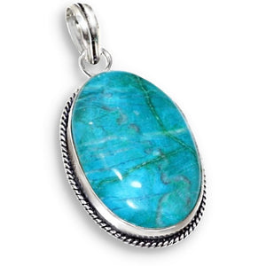 Natural Howlite Gemstone 925 Sterling Silver Fashion Pendant