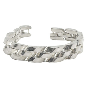 Handmade Solid .925 Sterling Silver Hallmarked Bracelet for Men