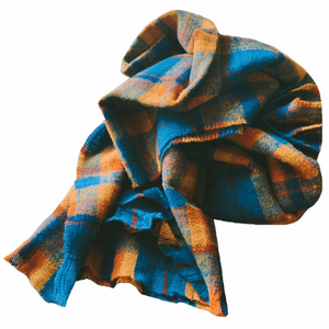 Ladies Winter Warm Cozy Cashmere Scarf or Shawl  In a Gorgeous Blend of Colour - BELLADONNA