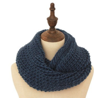 Winter Warm Knitted Snood Scarf In  an Assortment of Exquisite Colours - BELLADONNA