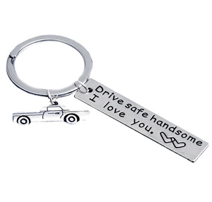 Drive Safe Handsome car Keyring - BELLADONNA